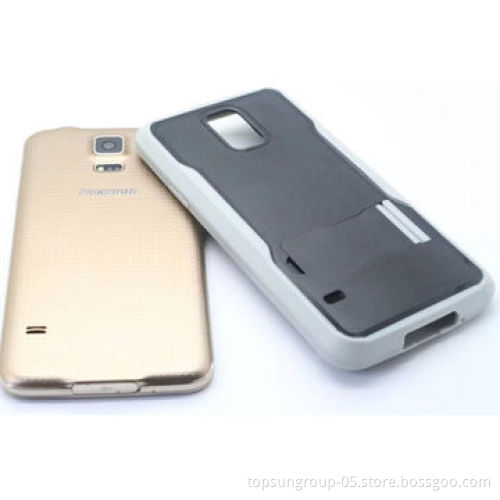 Blade Style Cover for Samsung S5, Double-color, with Stent